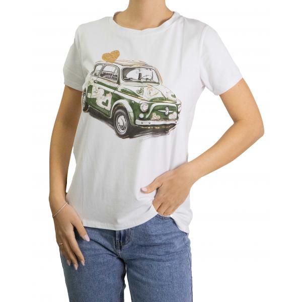 t shirt con stampa macchina 